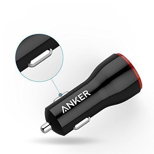 Anker PowerDrive+ 1 24W Quick Charge 3.0 USB Kfz Auto Ladegerät für Galaxy S7 / S6 / Edge / Plus, Note 4 / 5, Nexus 6, LG G5 V10, iPhone SE / 6s / 6 und weitere - 5