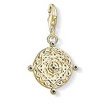 Thomas Sabo Herren Damen-Anhänger Vintage Kompass 925 Sterling Silber 1662-922-39