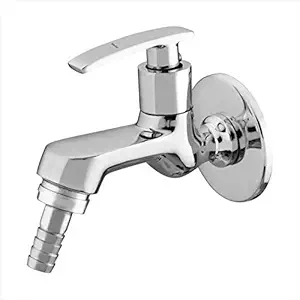 Volga Co3A Coral Bib Cock Nozzle Type with Chrome Finish (Chrome,Brass)