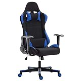 IntimaTe WM Heart Chaise de Bureau Gaming en Tissu, Fauteuil Racing Inclinable, Siège Ergonomique Pivotant, Dossier Haut