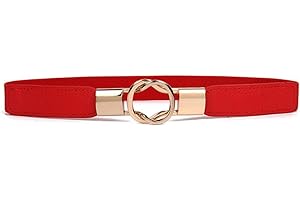 Oyccen Cinturón Delgado de Mujer Pretina Elástico Banda de Cintura para Vestidos Pantalones