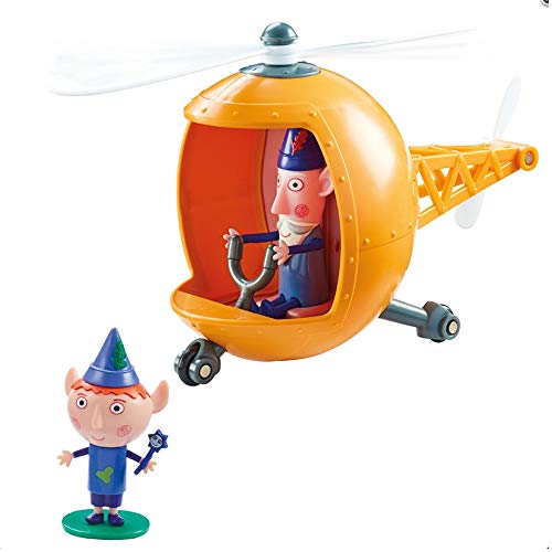 Character Options Hélicoptère de Sauvetage avec Figurines Little Kingdom de Ben & Holly