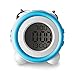 Produktbild IKEAN Loud Alarm Clock Kids for Heavy Sleepers, Dual Alarm Clock with Optional Weekday Alarm, Battery Operated, Snooze, Backlight, Twin Bell Bedside Led Digital Alarm Clocks