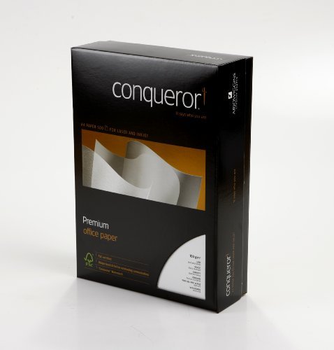 Conqueror A4 Prestige Papier Contour Finish 500 Blatt Weiß - 2