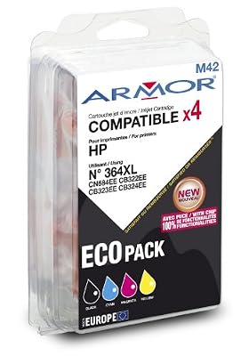 Armor B10232R1 Cartouche d'encre pour imprimante HP 364XL Couleurs Assorties