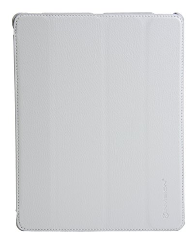 Invision® iPad 2 iPad 3 und iPad 4 Intelligente Hülle – Tolles Design – Magnetische Aufweck/Schlaf-Funktion – Hochwertiges PU-Leder (iPad 2 3 4 / Grau) - 5