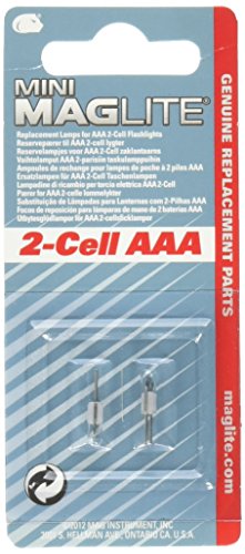 MagLite LM3A001U Ersatzbirne für Super Mini R3 (2-er Pack)