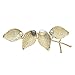 Price comparison product image Sbarden Geometric Hair Slide Hair Clip Barrette Gold Tone Hair Claw Clip Barrette Feather Design Hair Clips Retro Feather Shape Hair Pins Wedding Hair Accessories - Makes A Great Gift