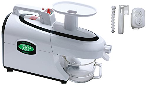 Tribest Greenstar Elite 5300 Extracteur de Jus avec Kit à Pâtes