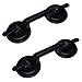 Produktbild 2 x Saugheber Aluminium Doppelsaugheber Vakuumheber Glassauger max. 100kg Tragkraft Glasheber Glassauger Vakuumheber