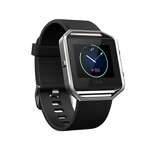 Preisvergleich Produktbild Fitbit Blaze small black / silve r, FB502SBKS-EU
