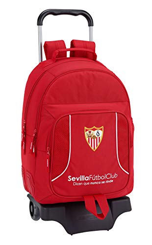 F.C. Sevilla 2018 Sac à Dos Loisir, 42 cm, 1 liters, Rouge (Rojo)