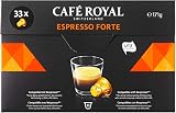 ESPRESSO FORTE: Un café con mucho cuerpo, aromas afrutados y un toque de chocolate amargo extrafino. Disfrute de un buen café de excelente calidad suiza - para ser utilizadas en su cafetera Nespresso.