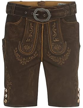 DISTLER Lederhose kurz Herren Männer Lederhose Lederhosn