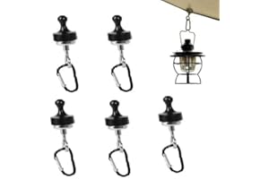 PW TOOLS Ganci magnetici per baldacchino, ganci magnetici per tende da 1/2/5 pezzi, ganci magnetici leggeri, forti ganci magnetici Ganci per interni ed esterni per tenda da campeggio Frigorifero Garage