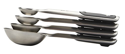 OXO Good Grips 11137600MLNYK 4-teiliges Messlöffelset aus Edelstahl