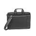 Produktbild RIVACASE Laptoptasche bis 15.6" - Kompakte Tasche mit zusätzlich gepolsterten Notebookfach und viel Stauraum - Schwarz