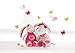 Noukies BB 1589.50 Anna and Pili Hooded Bath Towel Raspberry