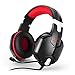 Produktbild LESHP PS4 Gaming Headset, 3,5 mm Audio Plug Multi-Plattform Wired Over-Ear Gaming Kopfhörer mit Mic für PS4 New Xbox One PC MAC Laptop iPad iPod neuen
