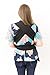 Baby Wrap Carrier | Charcoal Black | Suitable for Newborns to Toddlers | With Carry Case | One Size Fits All | Comfy & Soothing for Babies | Strong & Stretchy Cotton / Spandex Blend | Sling Carrier