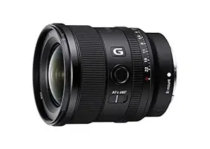 Sony E 20mm f/1.8 G Lens (SEL20F18G) Lens Black