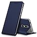 Produktbild Conie Bookstyle PU Lederhülle kompatibel mit Nokia 5.1, Blaues Booklet Cover Etui mit Kartenfächer Klapphülle