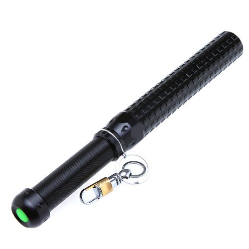 Gearmax® 500LM 3-Modus CREE XPE XRE Lange zoombare schwartze LED Taschenlampe für Selbstverteidigung Sicherheit Camping Radfahren - 3