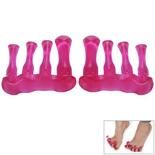 Xcellent Global 1 Pair Toe Separator & Relaxers Toe Protectors Gel Straighteners BT005