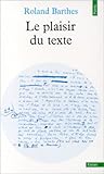 Le plaisir du texte