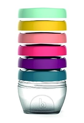 Babymoov Babybol Lot de 6 Pots de Conservation 180 ml