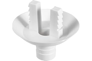 PATIKIL 28mm Aria Condizionatore Scarico Tubo Flessibile Connettore, Raccordo Gomito Raccordo per Mini-Split Unità e Finestra AC Unità