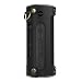 Produktbild MoKo JBL Flip 3 Lautsprecher Hülle Abdeckung, Premium PU Leder Schutzhülle Tasche Case mit Handschlaufe und Karabiner für JBL Flip 3 Bluetooth Wireless Speaker, Schwarz
