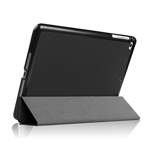 Fintie iPad 9.7 Zoll 2017 Hülle – Ultra Schlank Superleicht Ständer Smart Shell Case Cover Schutzhülle Tasche mit Auto Schlaf / Wach Funktion für Apple iPad 2017 Neue Modell, Schwarz - 8