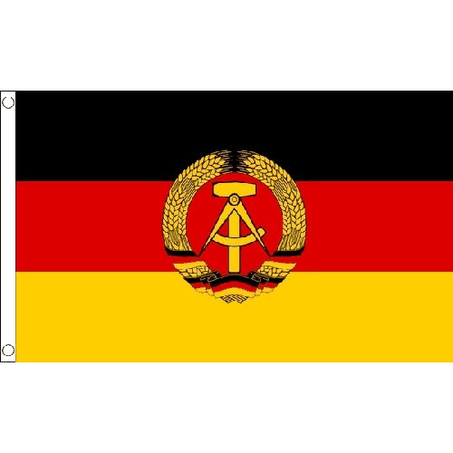East Germany Flag 5Ft X 3Ft Ddr German State European Banner With 2 Eyelets New East Germany Flag 5Ft X 3Ft Ddr German State European Banner With 2 Eyelets New
