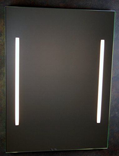 Badspiegel / Badezimmerspiegel / Leuchtspiegel / Lichtspiegel / Spiegel / 60 x 80cm / inkl. Seitenschalter / „James“ - 2