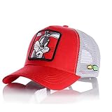 Material: Pleuche, Acrílico YSMTM Gorra De Béisbol De Anime De Dibujos Animados Hombres Y Mujeres Verano Malla Transpirable Sombrero Gorro Papá Sombrero