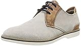 Echtes Leder bugatti Herren 311671026900 Derbys, Grau (Grey 1500), 44 EU