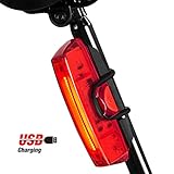 【6 modos de iluminación y resistente al agua】 Con una selección de diferentes modos de iluminación y un IPX-3 a prueba de agua, las luces traseras Rodzon para bicicletas garantizan su seguridad en cualquier circunstancia.