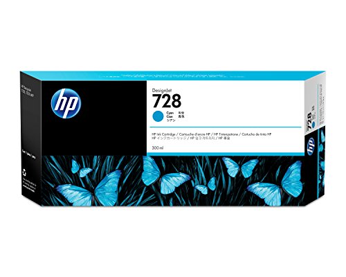 HP 728 F9K17A Cartouche d'encre d'origine Cyan