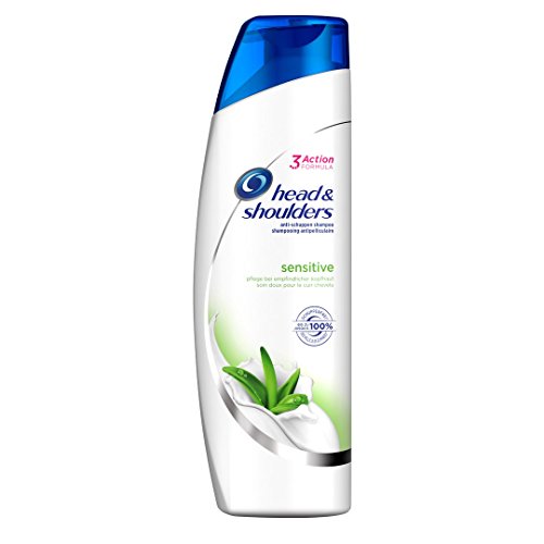 Head & Shoulders Sensitive Anti-Schuppen Shampoo Bei Empfindlicher Kopfhaut, 6er Pack (6 x 300 ml)