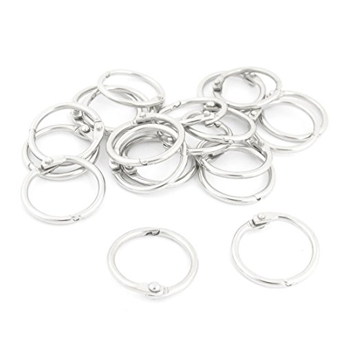 SODIAL R 20pzs 0 94 pulgada diametro exterior Papeleria Llavero Anillos de presion Hoja suelta de carpeta libro grapa reviews SODIAL R 20pzs 0 94 pulgada diametro exterior Papeleria Llavero Anillos de presion Hoja suelta de carpeta libro grapa