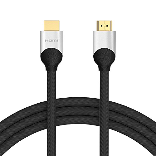 [Premium Zertifiziert] 4K HDMI Kabel 1.5 Meter / HDMI 2.0b, 21 Gbps, Ultra HD bei vollen 60Hz (keine Ruckler), HDR, 3D - 3