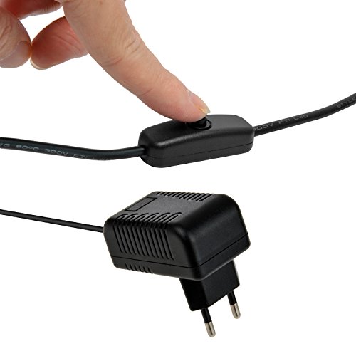 Aukru Negro Caja   Micro USB 5V 3A Cargador con Interruptor   Disipador de Calor   Mini Fan para Raspberry Pi 3 Modelo B