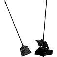 Dhwani Enterprise Dust Pan and Lobby Broom Set with Check Duster Cloth