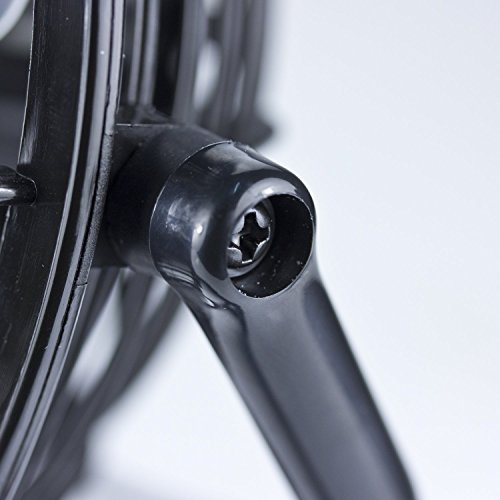 4″ Mini USB Ventilator Tischventilator / Fan / Lüfter für den Schreibtisch mit An/Aus-Schalter schwarz - 3