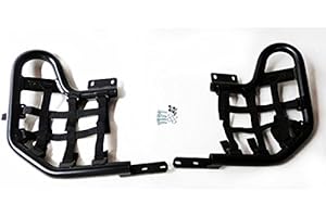 MOTORSPORTGOETZ.COM Nerf Bars Kymco Maxxer 250–300 pour Quad Sport KXR 250 Noir