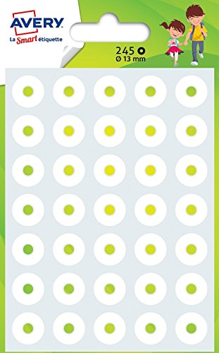 Avery Sachet de 245 Oeillets de Renforce...