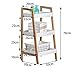 Produktbild Stand MEIDUO Holzleiter Bücherregal Leiter Regal Bücherregal Bücherregal Anlehnen Lagerregal Eck Display Regale 3 Tiers / 4 Tiers sehr langlebig (größe : 3 Tiers)