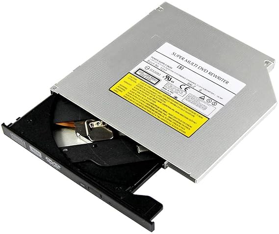 PCZONE Internal Thick 12.7mm SATA 8X DVDRW CD DVD RW ROM Burner Writer Laptop Replacement PC Mac Tray Loading Drive for Asus Acer HP Dell Lenovo Samsung Sony