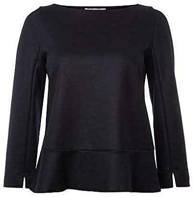 Marella Domez Frill Back Top Wool Blend Size 16 UK RRP £ 150.00